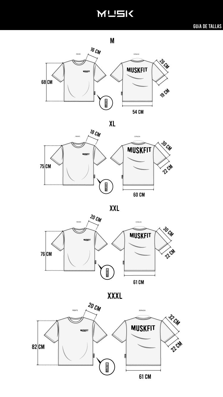 OVERSIZE MUSKFIT TEAM